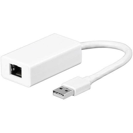 Adaptador Rede USB 2.0 Macho > RJ45 Fêmea-Informatica e Multimedia-Goobay-Music Stage