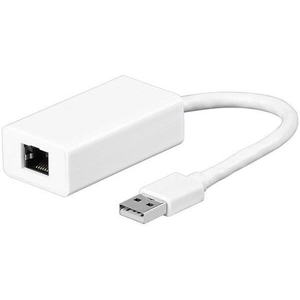 Adaptador Rede USB 2.0 Macho > RJ45 Fêmea-Informatica e Multimedia-Goobay-Music Stage