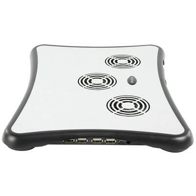 Base Ventilação p/ PC Portátil c/ HUB 4 portas USB - Cinza-Informatica e Multimedia-Konig-Music Stage