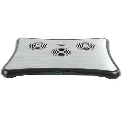 Base Ventilação p/ PC Portátil c/ HUB 4 portas USB - Cinza-Informatica e Multimedia-Konig-Music Stage