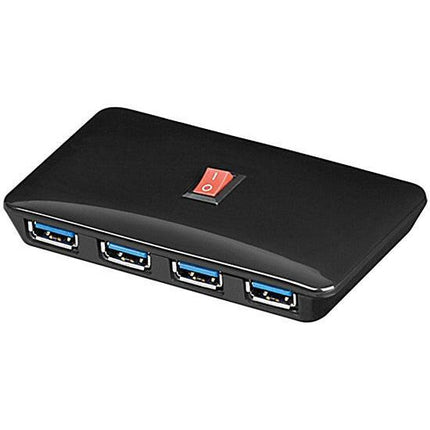 HUB 4 Portas USB 3.0 "A" c/ Int - c/ Transformador Externo-Goobay-Music Stage
