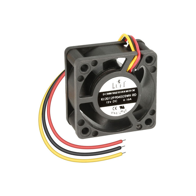 Ventilador DC12V - 40x40x20mm (3 Fios)-Componentes eletronicos-Luft-Music Stage