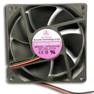 Ventilador DC 24V - 80x80x25mm-Componentes eletronicos-Luft-Music Stage
