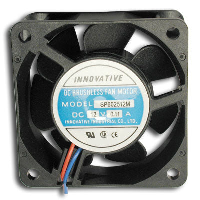 Ventilador DC12V - 60x60x25mm-Componentes eletronicos-SMI-Music Stage