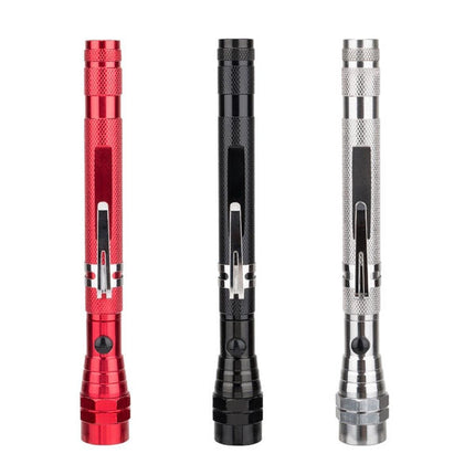 Lanterna LED 3 Leds Telescópica 2W Vermelha-Iluminacao e led-SMI-Music Stage