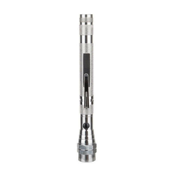 Lanterna LED 3 Leds Telescópica 2W Cinzenta-Iluminacao e led-SMI-Music Stage