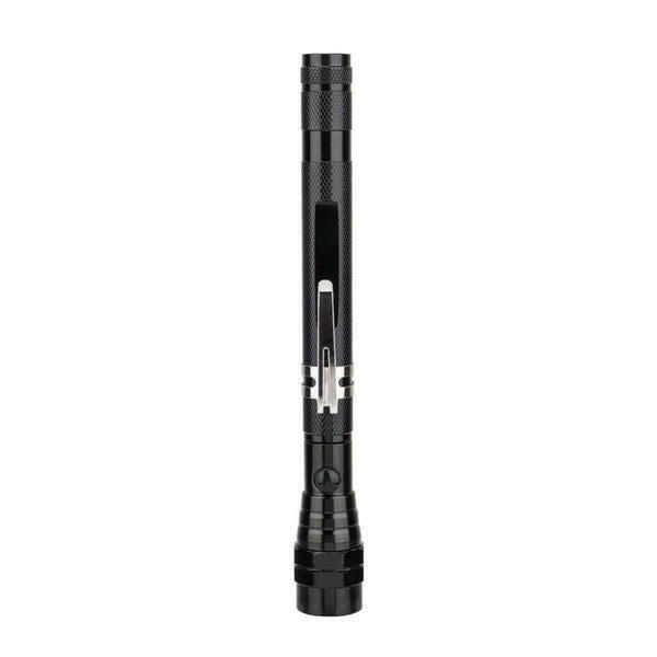 Lanterna LED 3 Leds Telescópica 2W Preta-Iluminacao e led-SMI-Music Stage