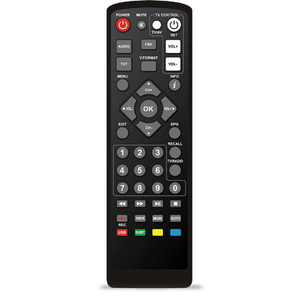 Receptor TDT - DC12V - LION 3 PLUS c/ Gravação-Tv audio video-Opticum-Music Stage