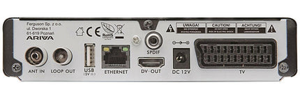 Receptor TDT - DC12V - Ariva T760i c/ Gravação-Tv audio video-Ferguson-Music Stage