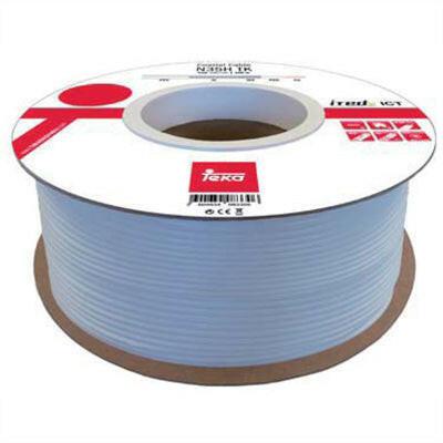 Cabo Coaxial RG6 Ø5,0mm Branco 100mt - Bobine-Fichas e cabos-Teka-Music Stage