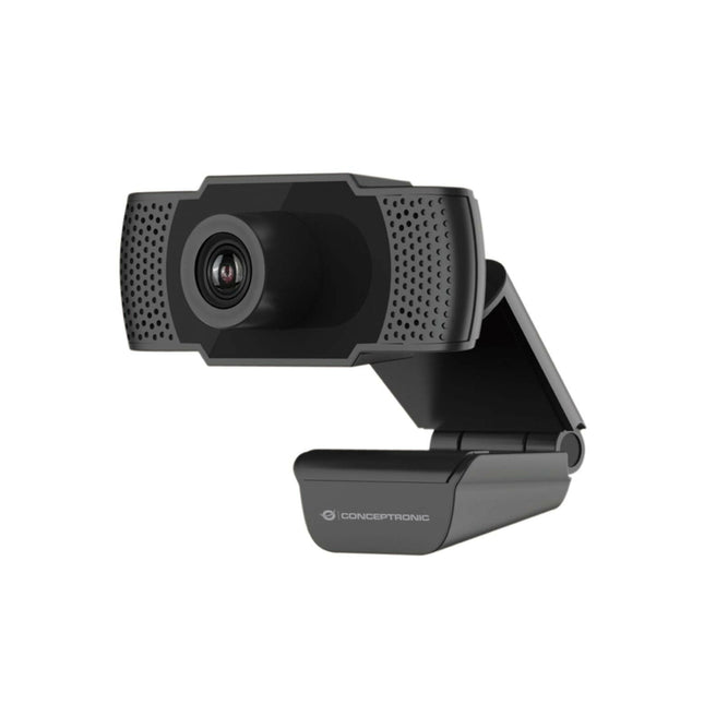 Webcam 1080P Full HD c/ Microfone-Vigilancia e Seguranca-Conceptronic-Music Stage