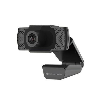 Webcam 1080P Full HD c/ Microfone-Vigilancia e Seguranca-Conceptronic-Music Stage