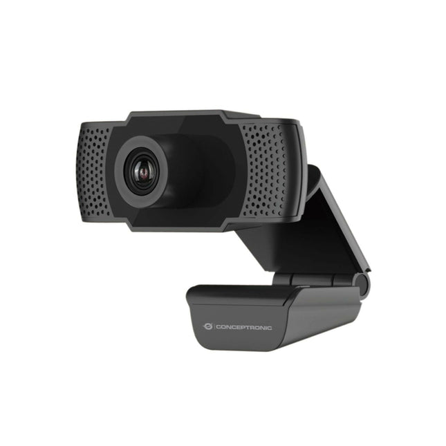 Webcam 1080P Full HD c/ Microfone-Vigilancia e Seguranca-Conceptronic-Music Stage
