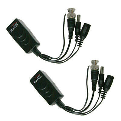 Adaptador BNC Macho+DC / RJ45 Vídeo Balun-Vigilancia e Seguranca-SMI-Music Stage