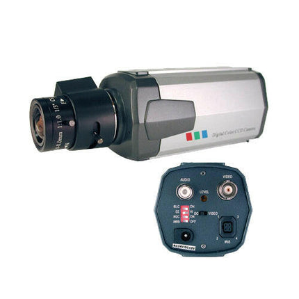 Câmara Vigilância Côres 1/3" Sony Super HAD CCD 480TVL-Vigilancia e Seguranca-Vitecom-Music Stage