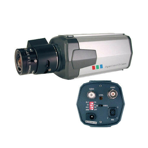 Câmara Vigilância Côres 1/3" Sony Super HAD CCD 480TVL-Vigilancia e Seguranca-Vitecom-Music Stage