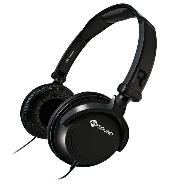 Auscultadores Ficha 3,5 Preto - SPEAK SMART FLUO-Som e luz-Meliconi-Music Stage