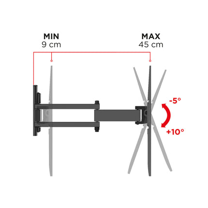 Suporte LCD/LED 50-75" Articul Vesa 300-400-600 FDR600
