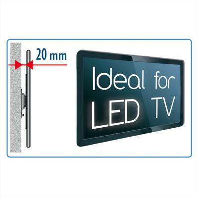 Suporte LCD/LED 50-80" Fixo Vesa máx 600 - Preto 600S-Tv audio video-Meliconi-Music Stage