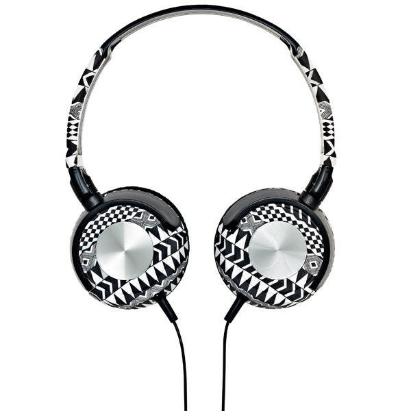 Auscultadores Ficha 3,5 4 Pinos c/ Micro Preto/Branco -Style-Som e luz-Meliconi-Music Stage