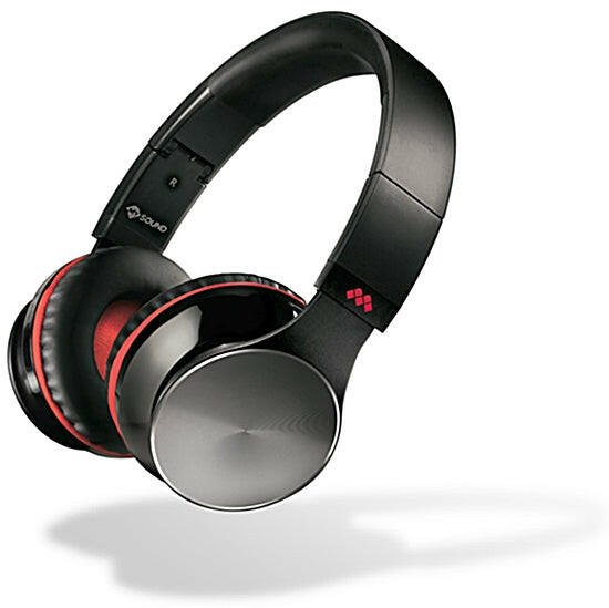 Auscultadores Bluetooth Preto/Vermelho - Speak Air-Som e luz-Meliconi-Music Stage