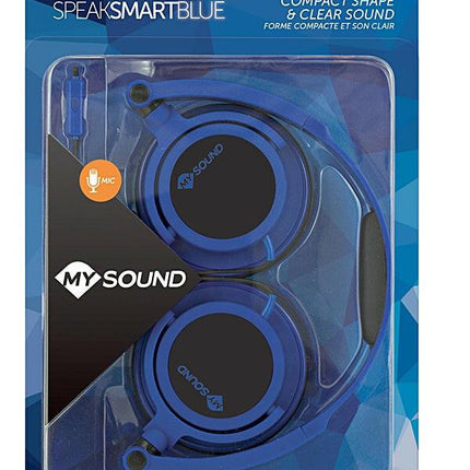 Auscultadores Ficha 3,5 Azul - Speak SMART FLUO-Som e luz-Meliconi-Music Stage