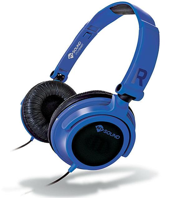Auscultadores Ficha 3,5 Azul - Speak SMART FLUO-Som e luz-Meliconi-Music Stage