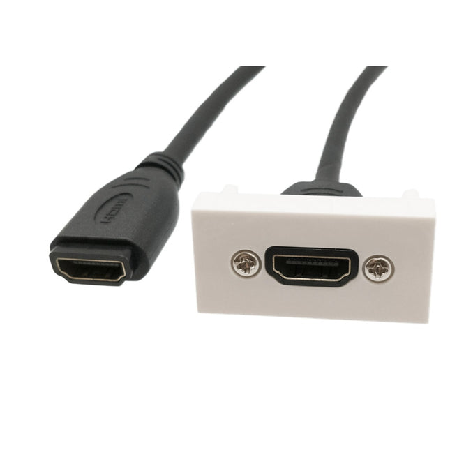 Tomada HDMI Fêmea p/ Embutir-Informatica e Multimedia-SMI-Music Stage