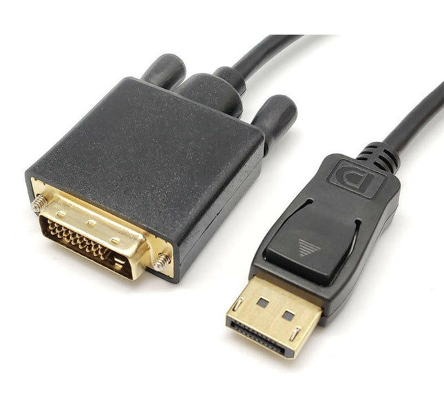 Cabo DisplayPort Macho / DVI-D (24+1) Macho 1,8mt-Cabos-SMI-Music Stage