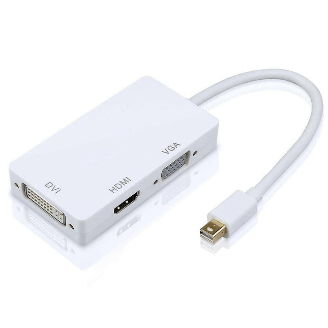 Adaptador Mini DisplayPort / HDMI/DVI-I 24+5/VGA Fêmea -20cm-Fichas e cabos-SMI-Music Stage