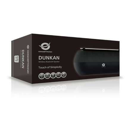 Coluna Portátil Bluetooth DUNKAN 01B - Azul-Som e luz-Conceptronic-Music Stage
