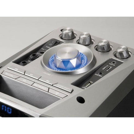 Coluna Portátil Bluetooth ETTORE-Som e luz-Conceptronic-Music Stage