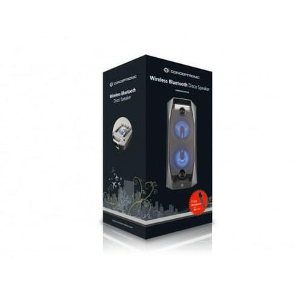 Coluna Portátil Bluetooth ETTORE-Som e luz-Conceptronic-Music Stage