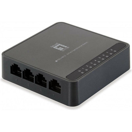 Switch Fast Ethernet 5 Portas 100Mbps-Informatica e Multimedia-Levelone-Music Stage