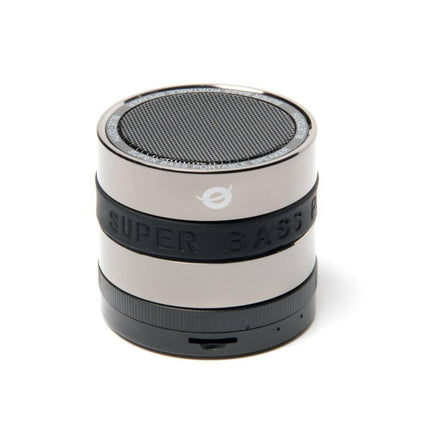 Coluna Portátil Bluetooth HOYT - Preto/Silver-Som e luz-Conceptronic-Music Stage