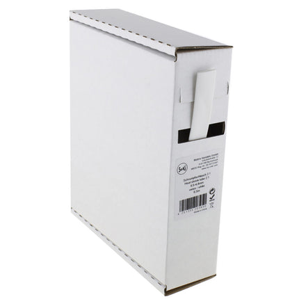 Manga Termoretráctil Branca 9,5mm - 6,5mt-Apoio tacnicobricol-SMI-Music Stage