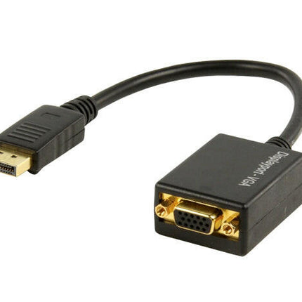 Adaptador DisplayPort / VGA Fêmea 20cm-Fichas e cabos-Valueline-Music Stage