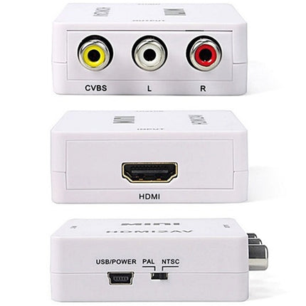Conversor HDMI > Vídeo + 2xRCA (Audio)-Tv audio video-SMI-Music Stage