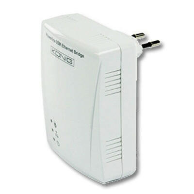 Adaptador Rede Homeplug 85 Mbps - 1 Unidade-Informatica e Multimedia-Konig-Music Stage