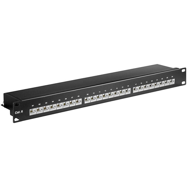 HUB 24 Portas RJ45 CAT6 p/ Rack 19"-Informatica e Multimedia-Goobay-Music Stage