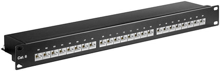 HUB 24 Portas RJ45 CAT6 p/ Rack 19"-Informatica e Multimedia-Goobay-Music Stage