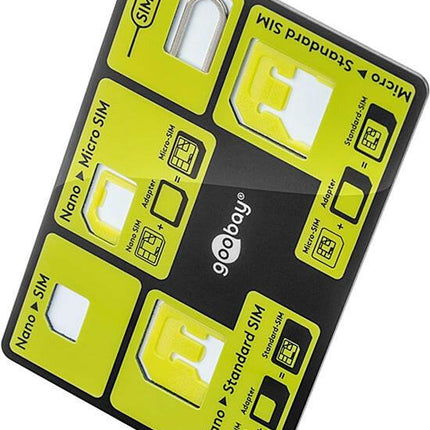 Adaptador Cartão SIM 3 em 1 - Nano/Micro/SIM-Formato Cartão-Informatica e Multimedia-Goobay-Music Stage