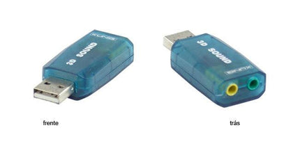 Placa de Som Externa USB 5.1-Informatica e Multimedia-Konig-Music Stage