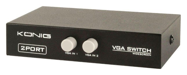 Comutador VGA 2 Entradas / 1 Saída-Informatica e Multimedia-Konig-Music Stage