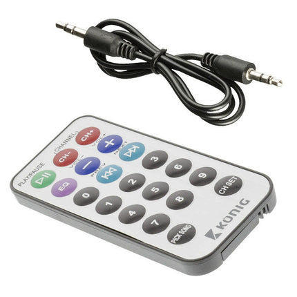 Emissor FM Bluetooth c/ Micro + Comando - c/ Ficha Isqueiro-Informatica e Multimedia-Konig-Music Stage