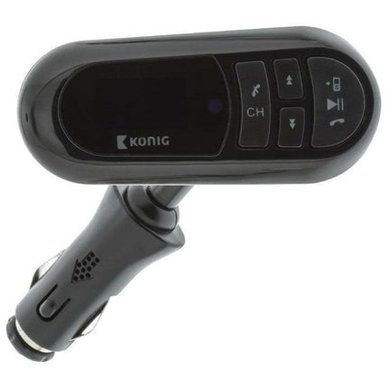 Emissor FM Bluetooth c/ Micro + Comando - c/ Ficha Isqueiro-Informatica e Multimedia-Konig-Music Stage