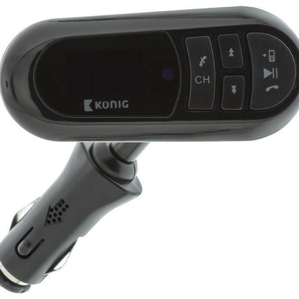 Emissor FM Bluetooth c/ Micro + Comando - c/ Ficha Isqueiro-Informatica e Multimedia-Konig-Music Stage