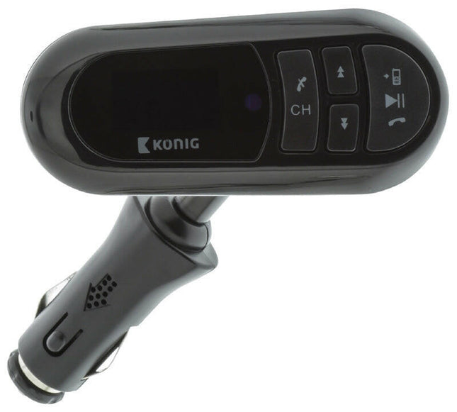Emissor FM Bluetooth c/ Micro + Comando - c/ Ficha Isqueiro-Informatica e Multimedia-Konig-Music Stage