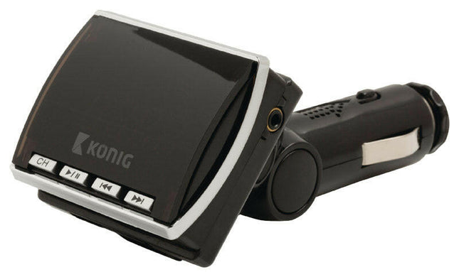 Emissor FM c/ Comando - c/ Ficha Isqueiro-Informatica e Multimedia-Konig-Music Stage