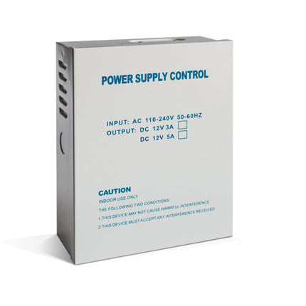 Fonte de Alimentacăo em Caixa Metálica - FAC5A-Casa e pessoal-Motorline-Music Stage